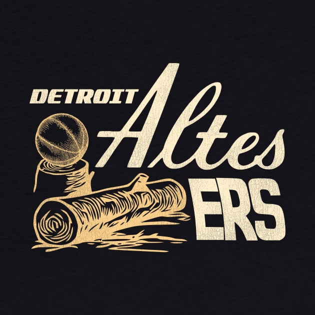 Defunct Detroit Altes Lagers (Loggers) Basketball Team by Defunctland